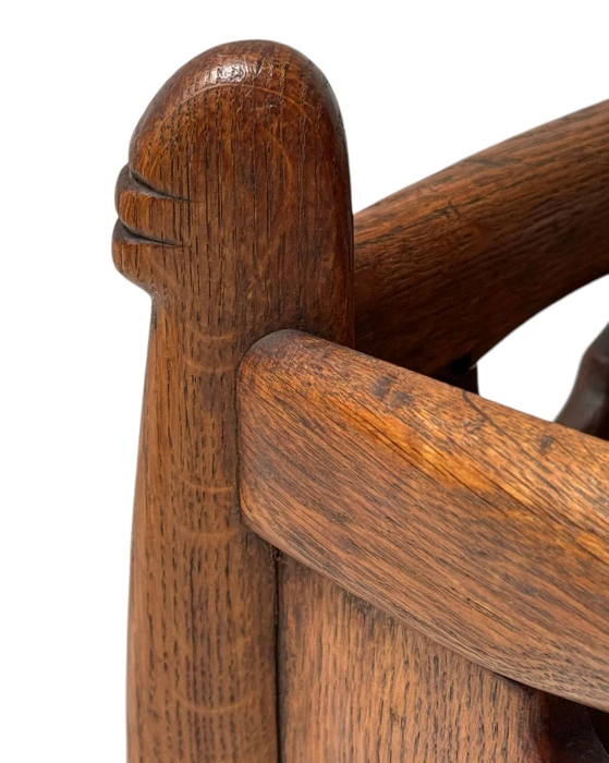 Jac. van den Bosch Art Deco Amsterdamse School Litter Basket 't Binnenhuis